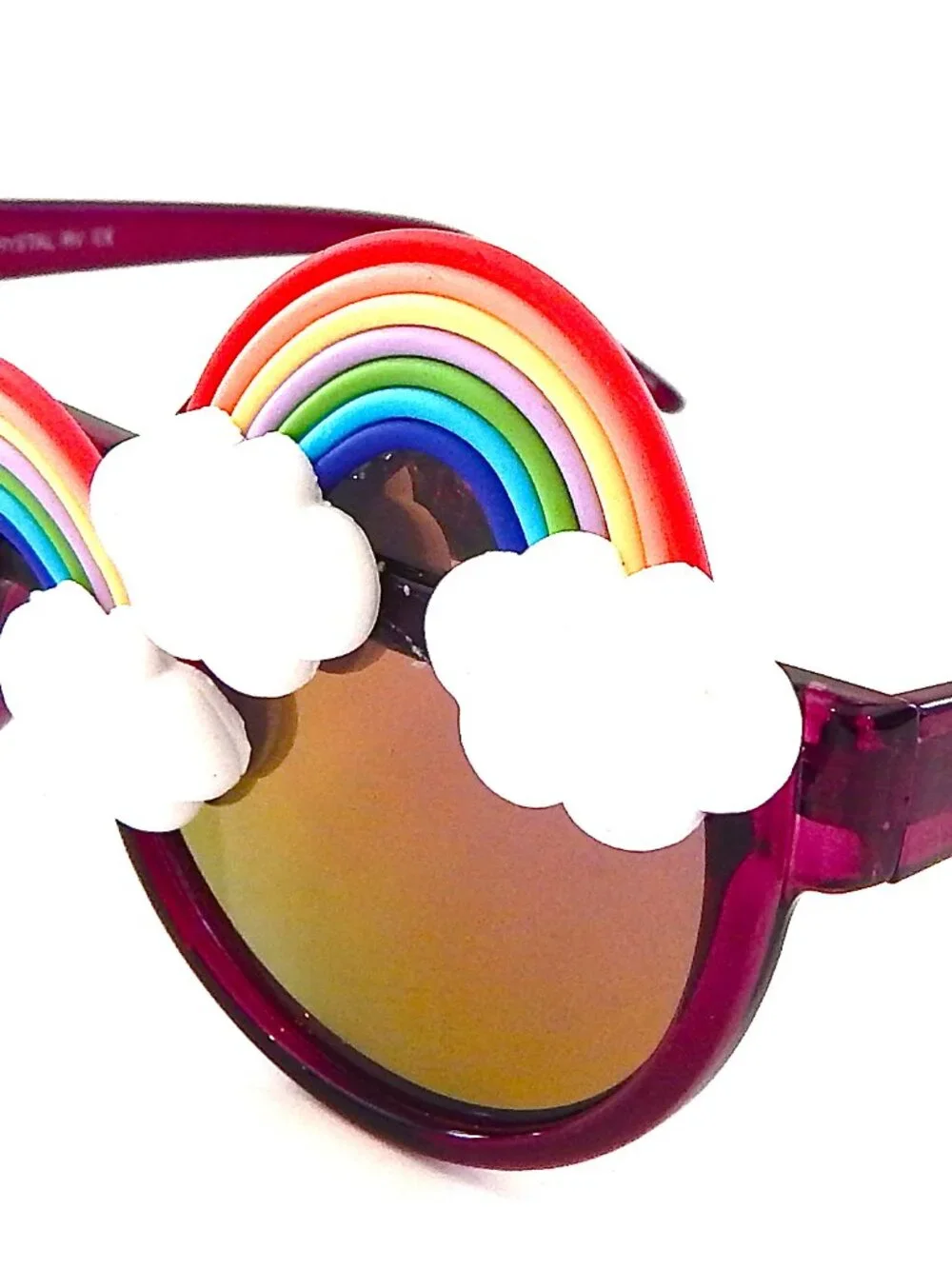 GASOLINE GLAMOUR FANTASIA ACID PEEKABOO SUNGLASSES 🌈🌈🌈